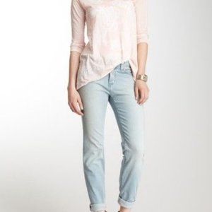 J Brand Aidan Slouchy Boyfriend Jean Meadow 27 NWT